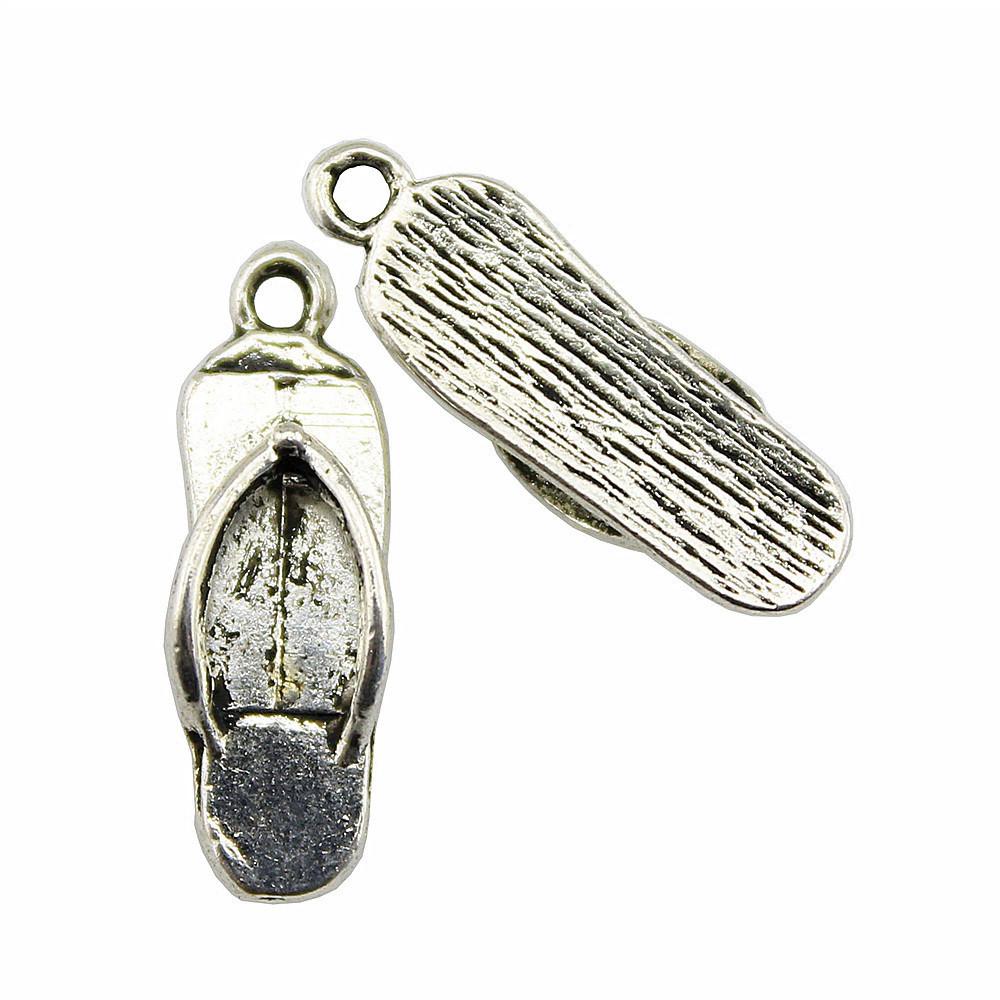 Cowboy Boot Charms Multi Color Alloy Pendants For Western Themed DIY Jewelry
