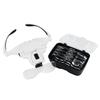 Magnifying Glasses Led Light Lamp Head Loupe Jeweler Headband Magnifier Eye Glasses Optical Glass Tool Repair Reading Magnifier