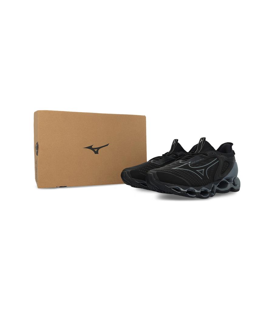 Mizuno (Unisex) Wave Prophecy 14 - Black:Metallic Grey / J1Gc255131
