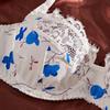 New Sweet Floral French Underwear Two-piece Set with Small Breasts Showing Large Gathering Bra Set Tube Top Underwear Women