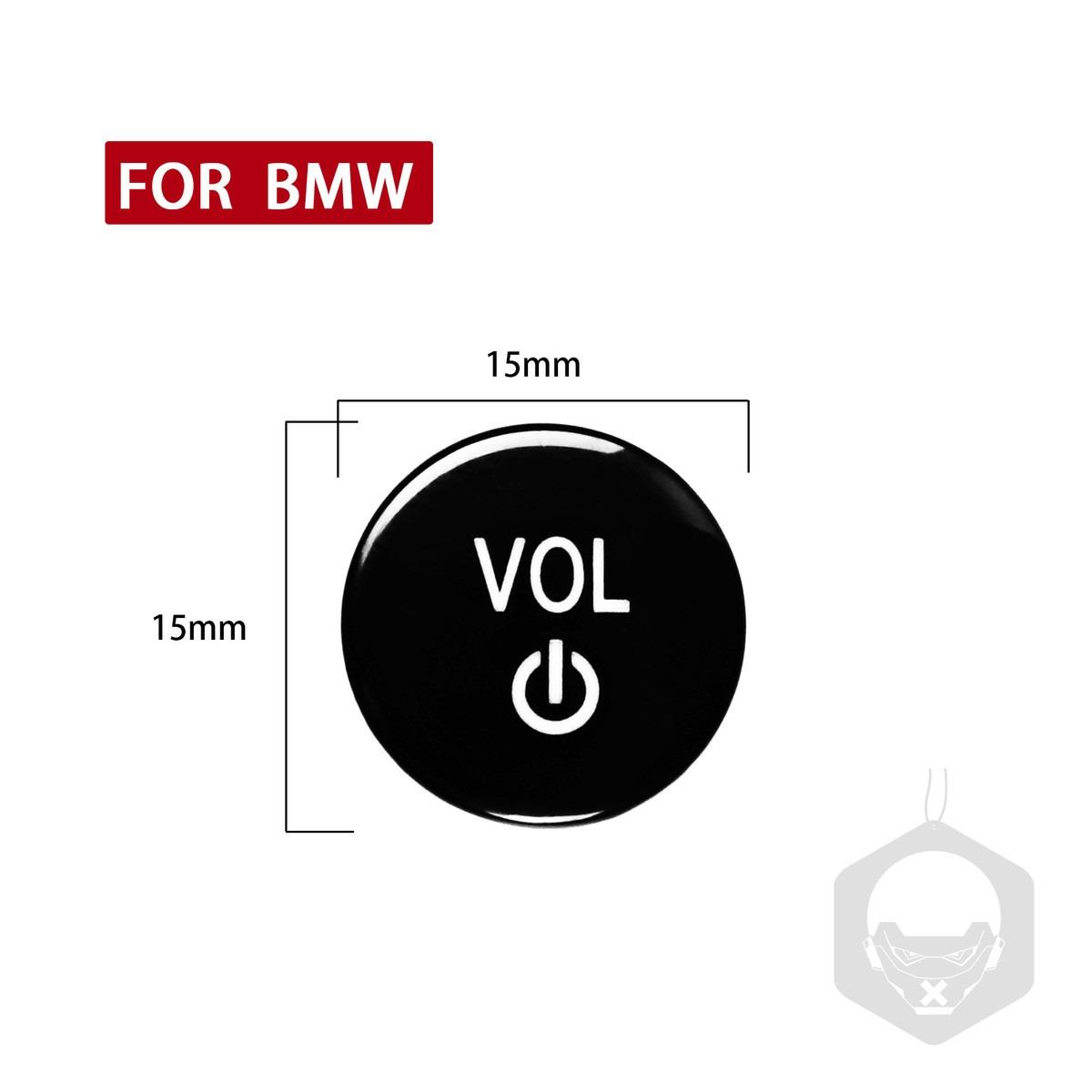 

For BMW X5 X6 X7 2 3 4 8 series G42 G43 F95 F96 G20 G21 G92 G93 G80 G82 G22 G23 Car Radio VOL Button Replacement Volume Knob чёрный