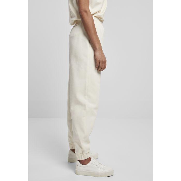 Pantalon Femme - Urban Classics - Taille Haute - Couleur Beige - Coton Biologique - Pantalon Ballon