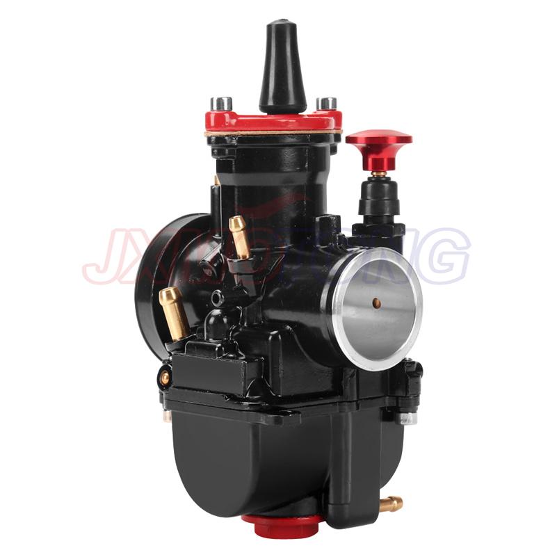 Motorcycle Flat Curtain Carburetor Mikuni Carburetors PWK 21 24 26 28 30 32 34mm Universal Power Jet Motocross Modified Parts