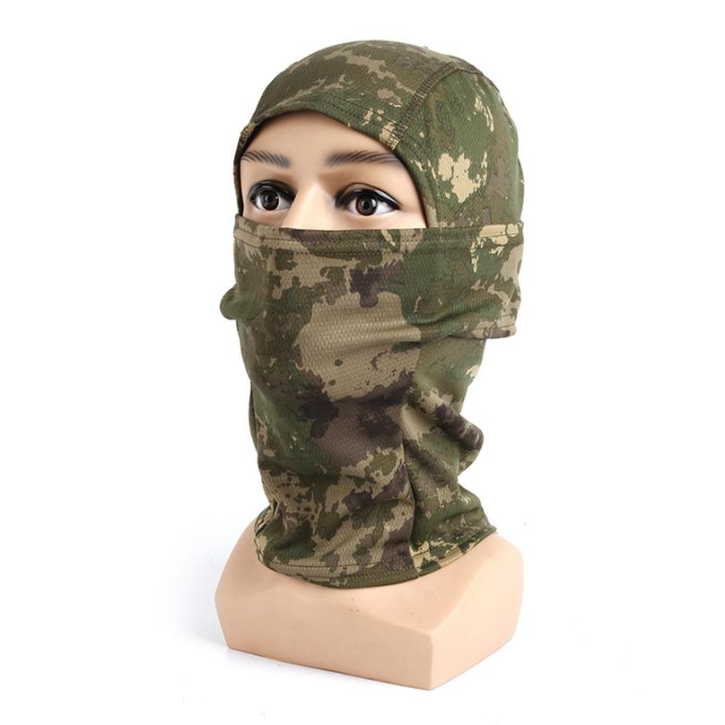 High Quality All Terrain Color Tactical Headgear Cycling Protective Quick-drying Face Mask Camouflage Sunscreen Outdoor Headscarf