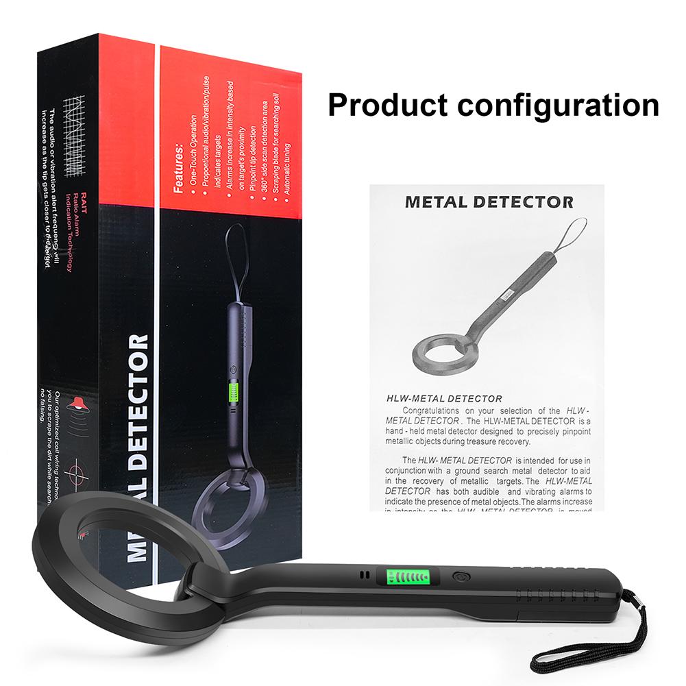 Metalldetektor IP66 Wasserdichter Münzenortungsapparat Unterirdischer Unterwasser-Schatztauchapparat Mehrzweck-Metallfinder