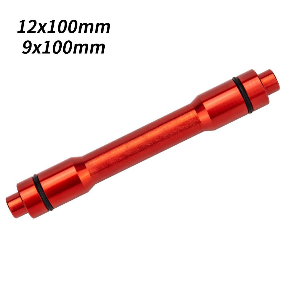 Bike Hub Axle Adapter 12mm / 15mm To 9mm 7075 Aluminum Alloy Quick Detachable Hub Axle Adapter For MTB Road Bike Wheel