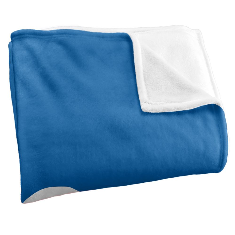 Sesame Street Face Grover Blanket