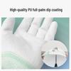 Huixiang JD Industrial Polyester PU Coated Anti-Slip Work Gloves