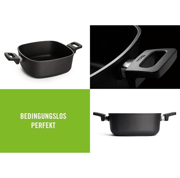 Woll Nowo Titanium Induction Roasting Pan 24×24 Cm 4 L (1024IL)