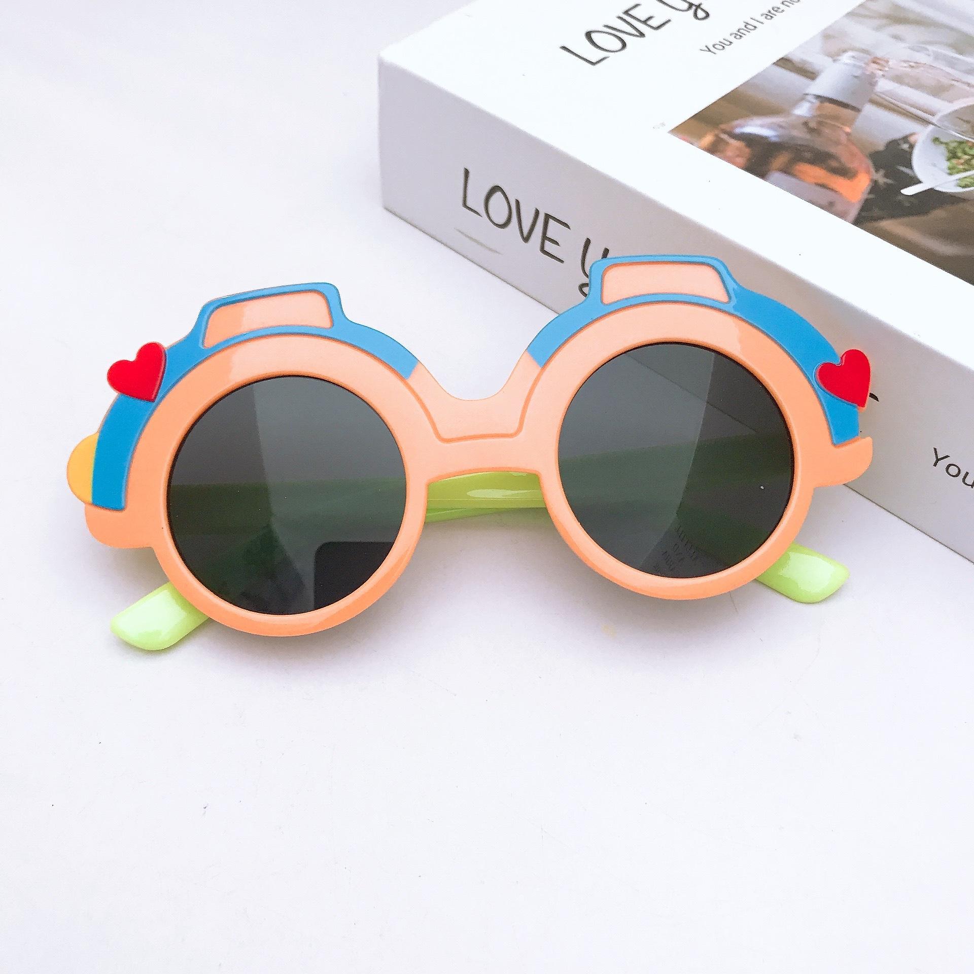 

Детские солнцезащитные очки для мальчиков, милые мультяшные солнцезащитные очки, цветные солнцезащитные очки с животными, женские декоративные игрушечные очки Tide