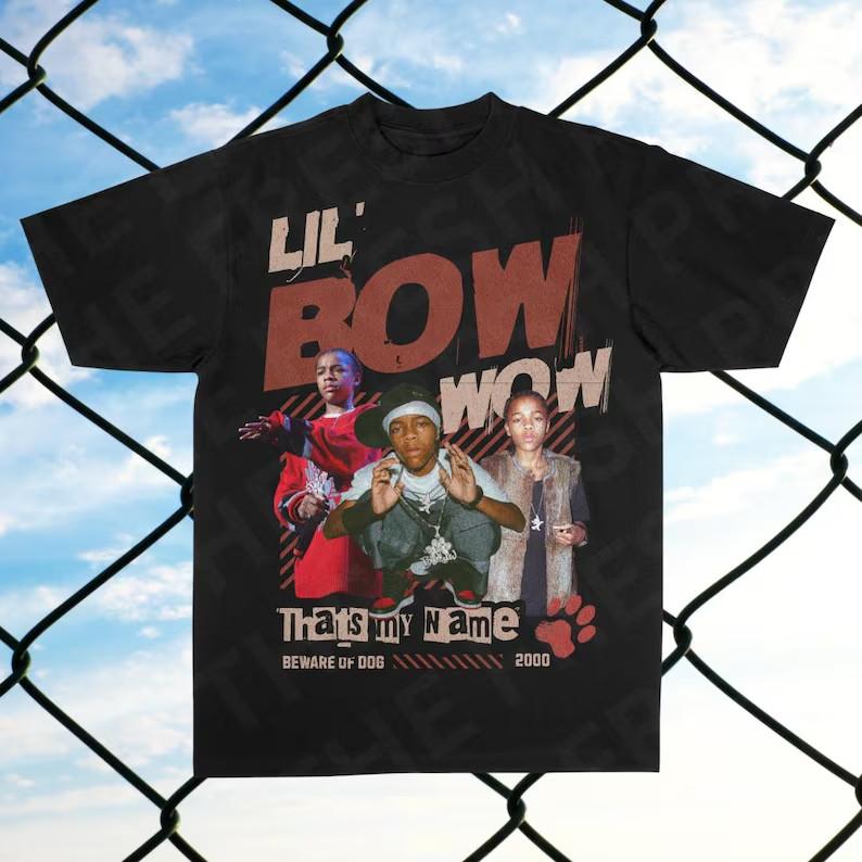 

Vintage Bow Wow Graphic TShirt | Y2K Rap Tee Unisex T-Shirt XXXXL