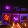 70LED Halloween Spider Web Lights Holiday Ambient Light with 8-Mode Remote Controlled for Horror Theme Party Garden Outdor Decor