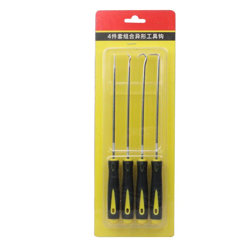 4Pcs 135/165/240 Mm Car Auto Vehicle Oil Seal Screwdrivers Set O-Ring Seal Gasket Puller Remover Pick Hooks