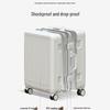 OIWAS Aluminum Frame Hardshell Carry-on Luggage