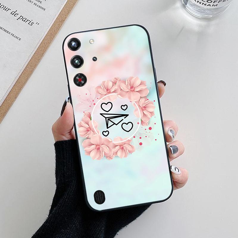 Для ZTE nubia Red Magic 10 Pro Чехол Модные Мягкие Силиконовые Задние Чехлы для Nubia RedMagic 10 Pro+ Plus 5G Z70 Ultra Чехол для Телефона RedMagic 10 Pro Plus