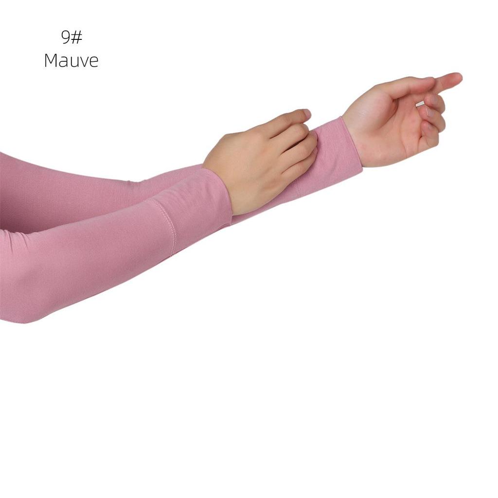 Women's Sun Protection Elastic Modal Cotton Arm Sleeves - Soft, Skin-Friendly, Anti-Exposure