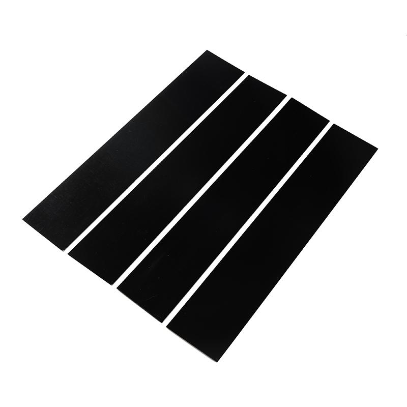 4Pcs Car Window Pillar Posts Door Trim Sticker Black Decal Cover for Ford F-150 Super Cab/Extended Cab carbon fibre 2004-2014
