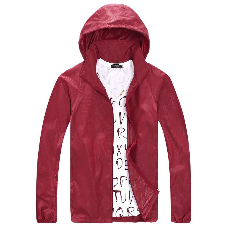 Ultra-Thin Waterproof Breathable Unisex Sports Windbreaker