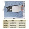 Cute Penguins Famous Meowl Cat Owl Meme Blanket  Warm Soft Plush Throw Blanket For Home Decor Travel Flannel Bedspread Bed Cover