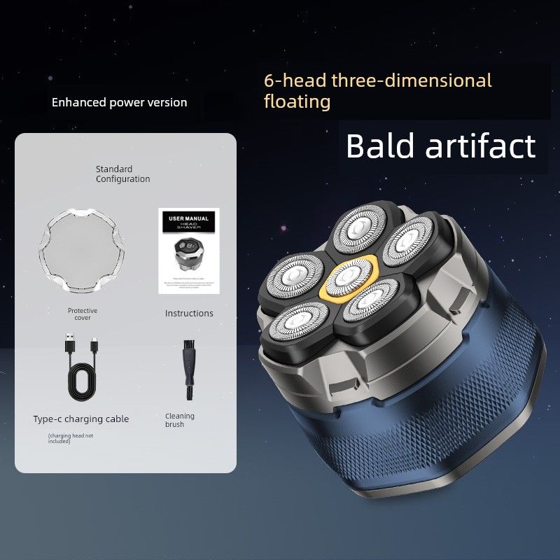 Fully Washable Special Magnetic Suction Hair Clipper Shaving Head