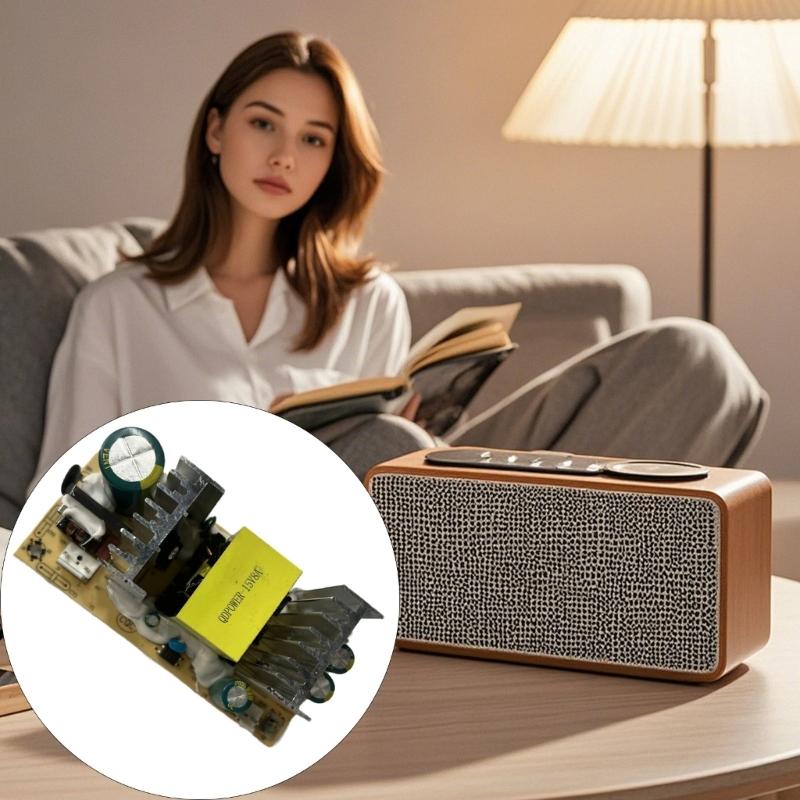 100V 240V Input To DC15V 8A Convert Module Delivering 120W Power with Safety Features Ideal for Auditory Systems