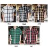 Men's Summer Plaid Short Sleeve Casual Shirt - Versatile Japanese Style