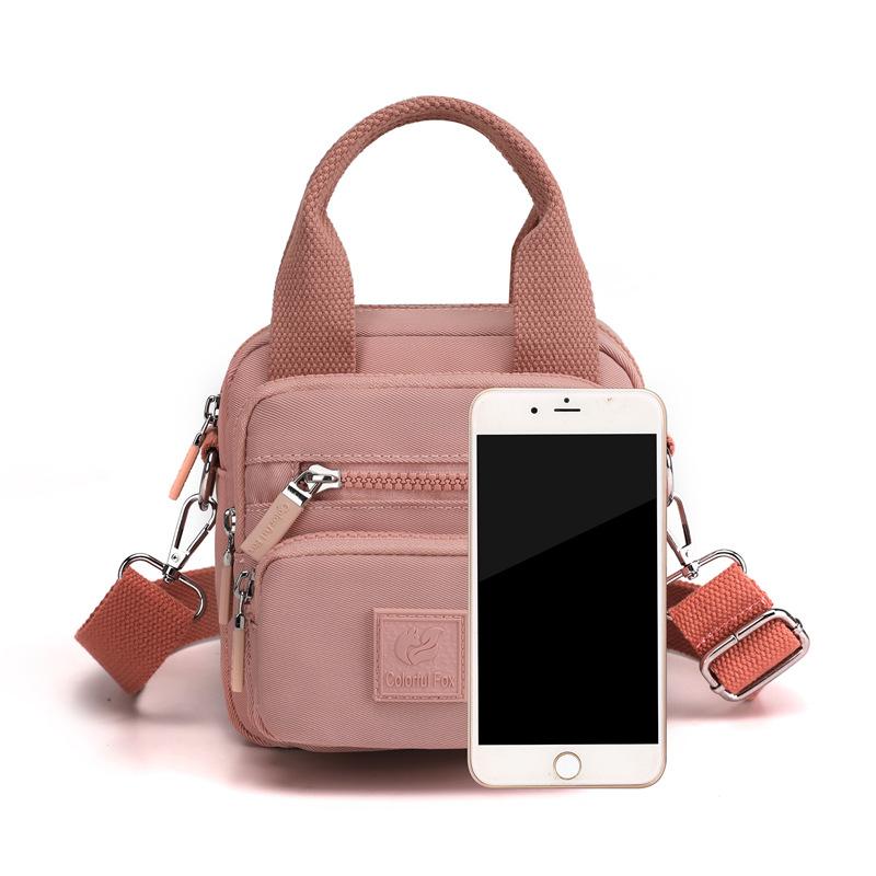 New Women's Fashion Trend Shoulder Bag Anti-splashing Nylon Multifunctional Backpack Mobile Phone Bag