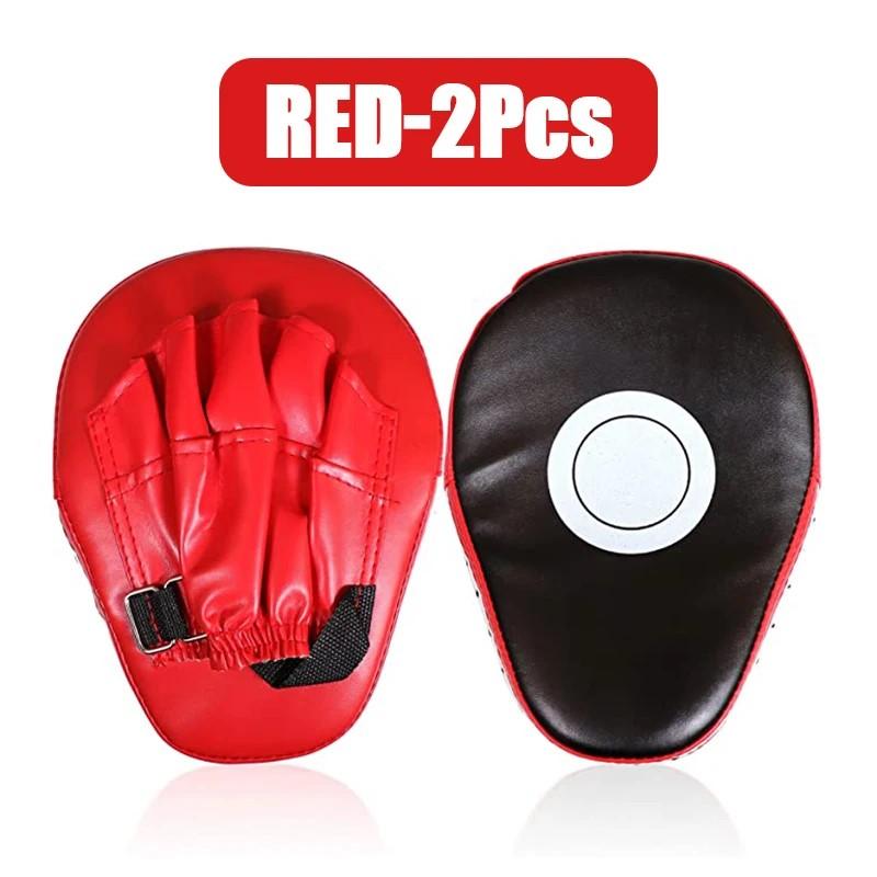 Curved Punching Mitts Boxing Pads Hand Target Training Focus Pads for Kickboxing Muay Thai Martial Art