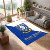 Sheffield Wednesday FC Printed Crystal Velvet Rug Non‑Slip Crystal Velvet Carpet For Sofa Bedroom Indoor Home Decoration