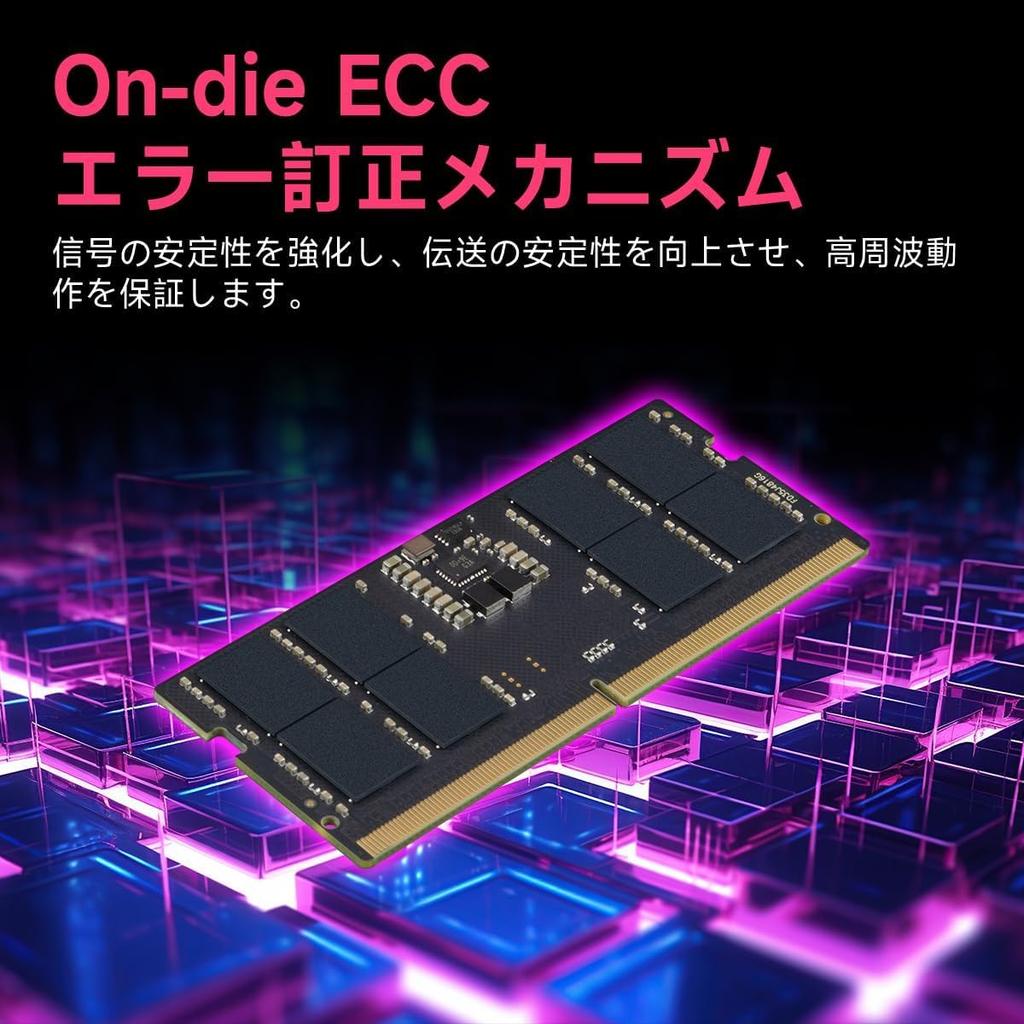 DDR5 Computer Memory SODIMM 262pin Laptop x Acclamator 32GB-5600MHz Laptop/Mini 1.1V Memory(16GB 2)