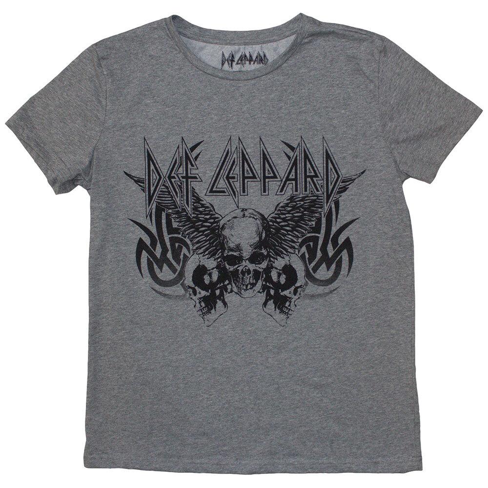 Def Leppard Ladies T-Shirt: Tribal Skull (Medium) XL
