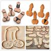 3pcs Penis Shape Cookie Cutter Dick Biscuit Mold Stainless Steel Fondant Cake Cutter DIY Kitchen Baking Decorating Tool Party