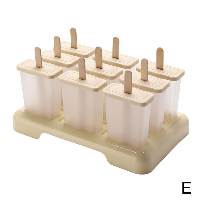 Buy DIY Silicone Ice Cream Cake Mold Ice Lolly Baking Frozen Mould Tray