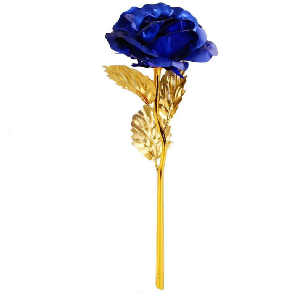 

Colorful Gold Foil Flowers Macaron Color Rose Valentine S Day Crystal Flowers Gifts Artificial Flowers For Home Decoration
