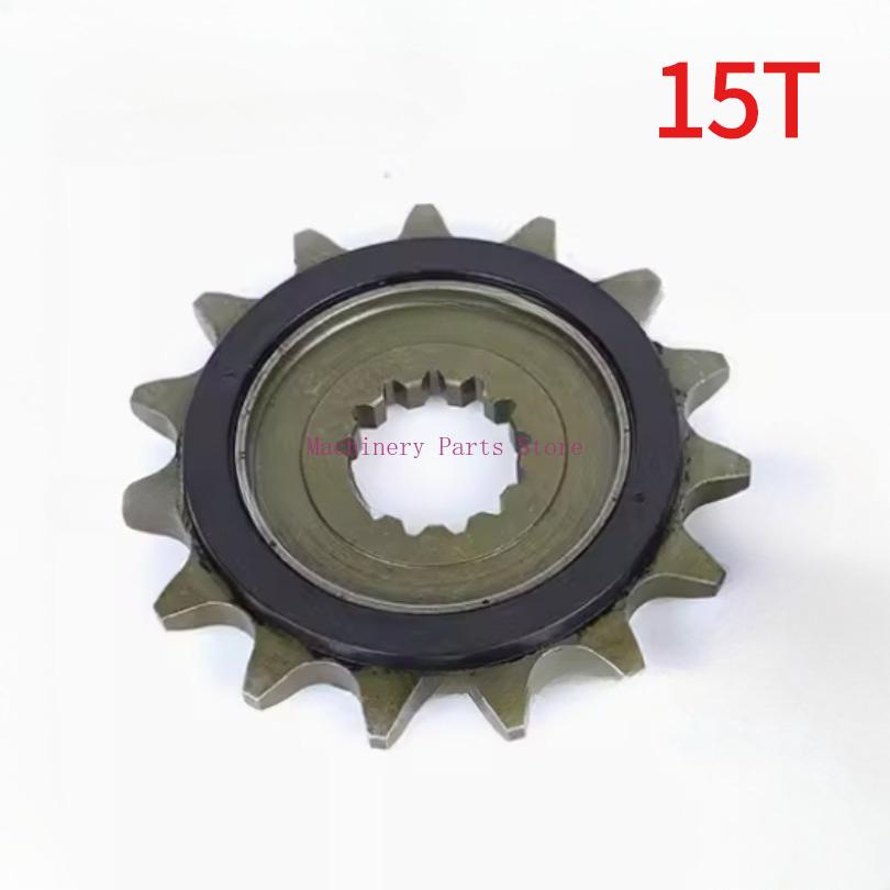 15T For CFMOTO 450MT 450mt 450 MT Small Silent Durable Motorcycle Front Sprocket Chain Wheel Front Fly Wheel Pinion