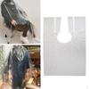 50pcs Disposable Haircut Cloak Robe Hairdresser Dresses Cloth
