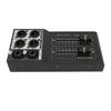  Passive Volume Controller, 1 in 2 Out Accurate Stereo Volume Controller, All Metal Lossless Passive Volume Control Box with Extended 70MM Fader, Plug