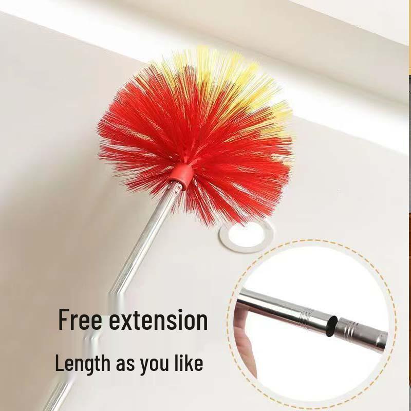 Extended Ceiling Broom - Cobweb & Dust Duster for Living Room and Dorm