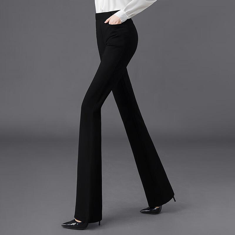 SISBELLE Women's High-Waist Flared Pants