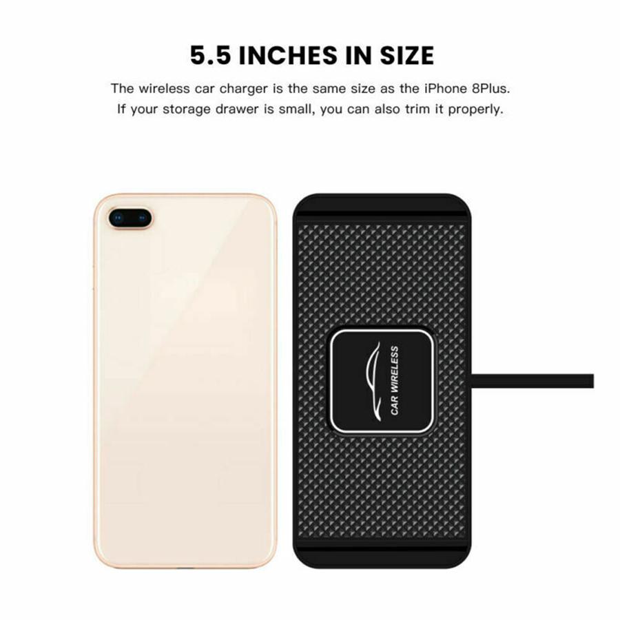 Wireless Car Charger 5W 7.5W 10W Fast Charging Phone Holder For iPhone Hauwei