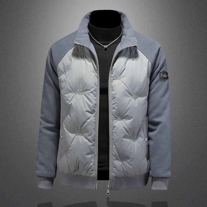 Mens Winter Down Jacket Trendy Casual Warm Versatile Coat 5565