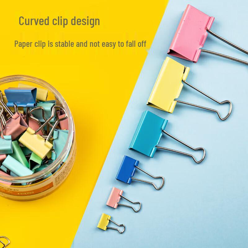 JY Colorful Metal Binder Clips