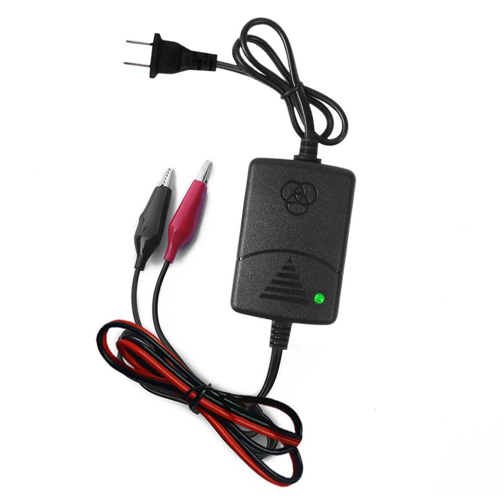 12V Smart Battery Maintainer 1500MA Lead-acid Battery Charger Overload Protection Smart Battery Charger for 12V Auto Motorcycle