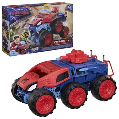 Spiderman Super Jaw Tank 2-in-1, 11.5 Cm Figure Playset with Vehicle, Superhero Toys and Figures, from 4 Years