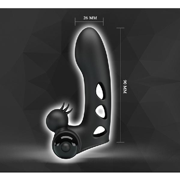 Silicone Finger Sleeve Vibrator For Women 10 Mode Vibrating G-spot Clitoris Anus Stimulator Adult Sex Toys Lover Couple Sex