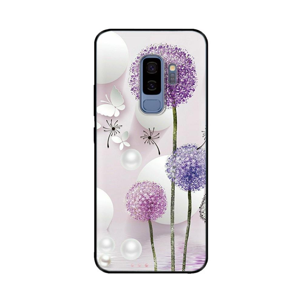 Shockproof Cover For Samsung S9 Case Animals Painted Soft Silicone Back Cover For Samsung Galaxy S9 Plus S9Plus S 9 Phone Cases