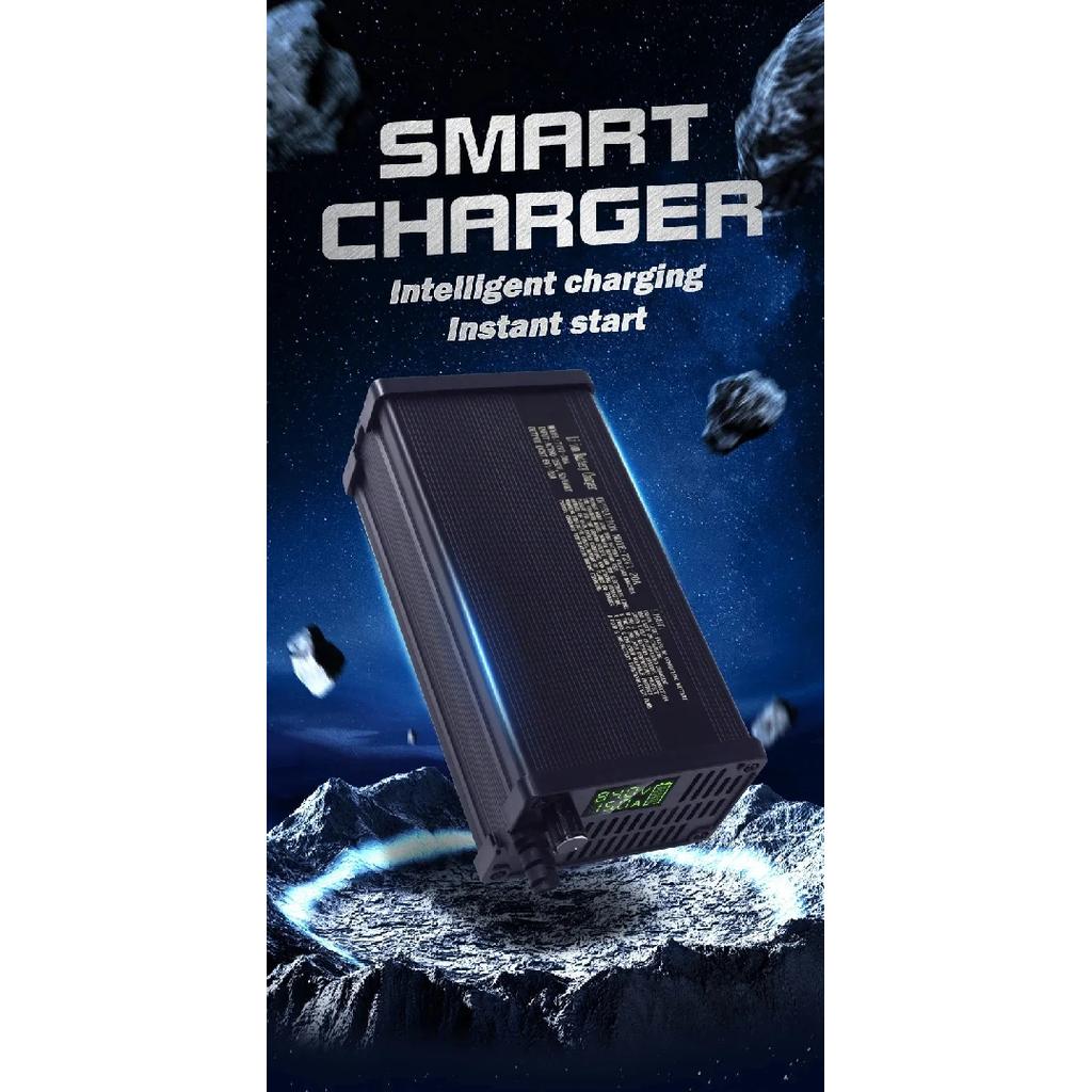 Încărcător Baterie Litiu Reglabil 72V 1-8A 1-9.5A 1-15A 1-20A Afișaj LCD de Mare Putere Încărcare Rapidă Carcasă 84V 88.2V 83.95V 87.6V