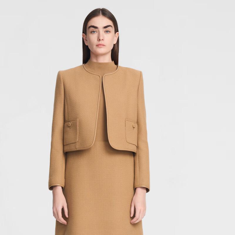 

ELLASSAY Women s Elegant Simple Short Coat XS