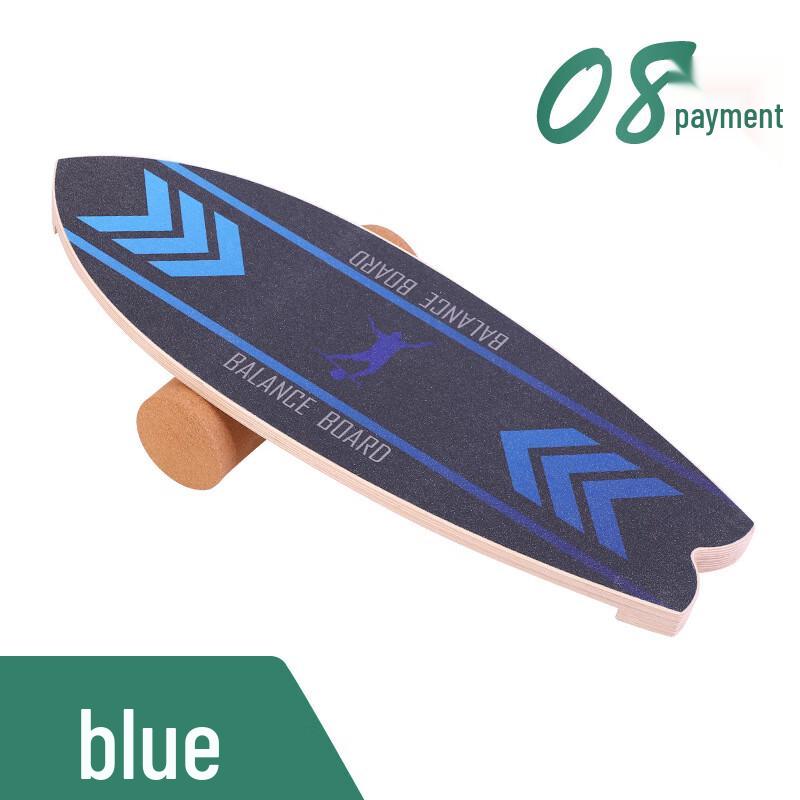 WEZHO Wooden Yoga Balance Board with Rollers