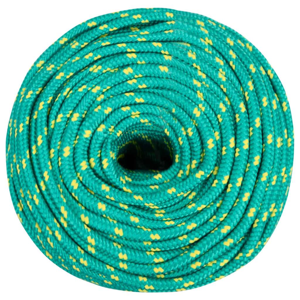 Vidaxl Linka Żeglarska, Zielona, 8 Mm, 50 M, Polipropylen